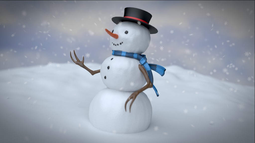 Snowman In Cycles preview image 1